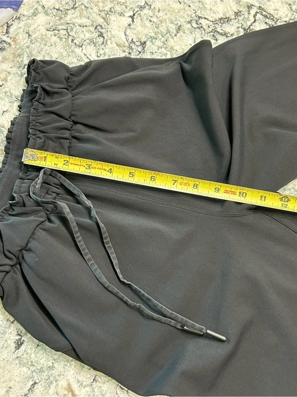 Lululemon Black Stretch High Rise Joggers